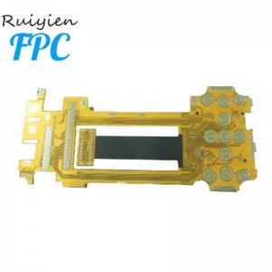 Poliimid és FR4 rugalmas PCB, többrétegű FPC áramköri lap FPC LED PCB kártya gyártása és összeszerelése